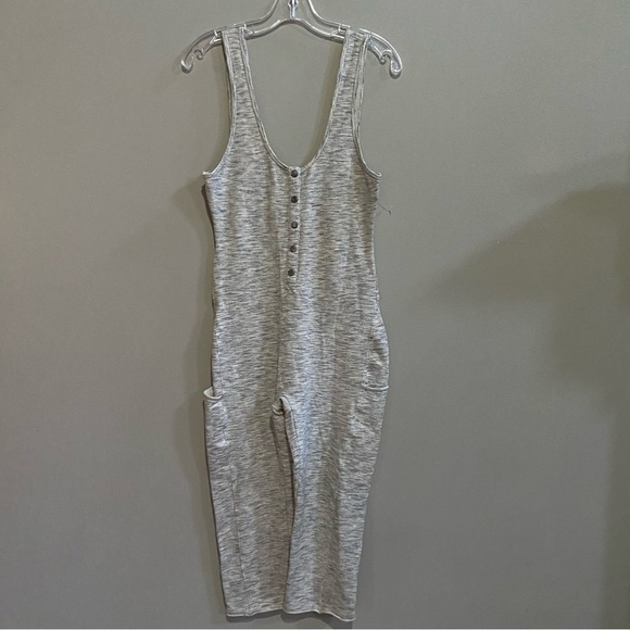 New! Free people cross-court Henley onesie jumpsuit 28044 - Picture 5 of 10